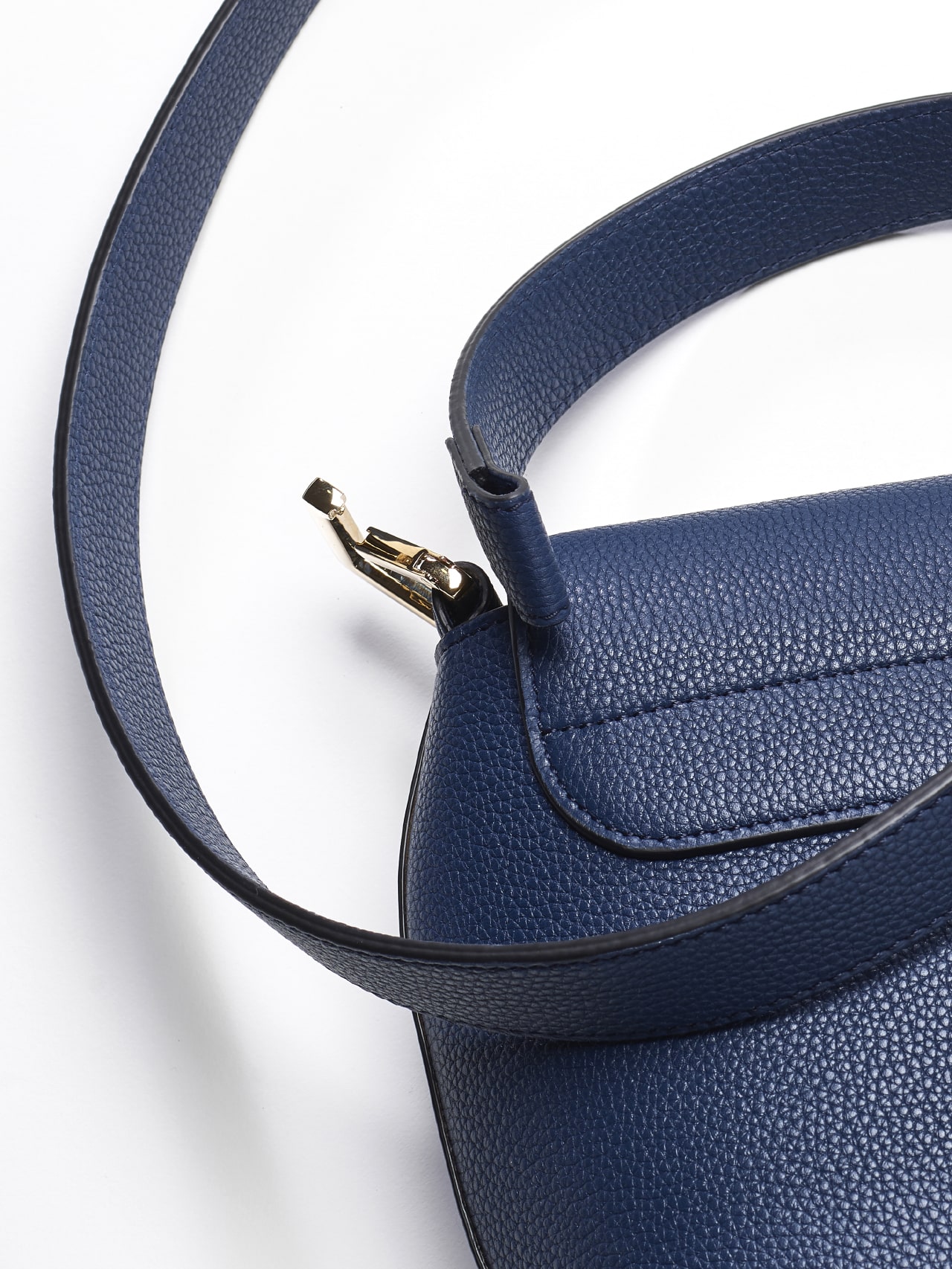 Sam handbag blue calf - Maison Jean Rousseau