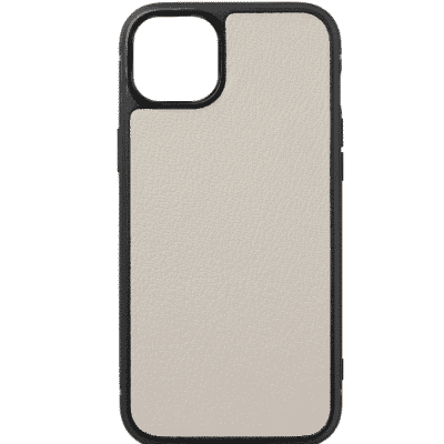 iphone case 14 leather calf white