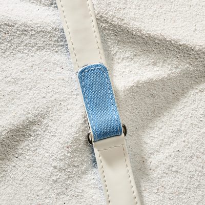 Velcro Watch strapRubberWhite Plate