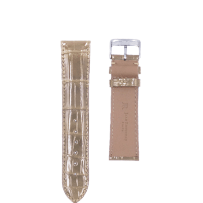 <span class="cat_name">Bracelet Classique 3.5</span><br><span class="material_name">Alligator brillant</span><br><span class="color_name">Beige</span>