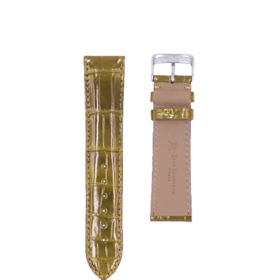 <span class="cat_name">Classic 3.5 Watch strap</span><br><span class="material_name">Shiny alligator</span><br><span class="color_name">Honey</span>