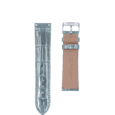 <span class="cat_name">Classic 3.5 Watch strap</span><br><span class="material_name">Shiny alligator</span><br><span class="color_name">Sky Blue</span>