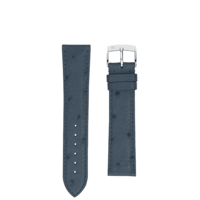 qualité bracelet montre autruche bleu