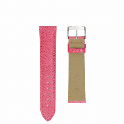 <span class="cat_name">Classic 3.5 Watch strap</span><br><span class="material_name">Embossed calf</span><br><span class="color_name">Indian Pink</span>