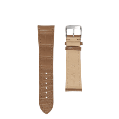 quality watch strap semi matte honey