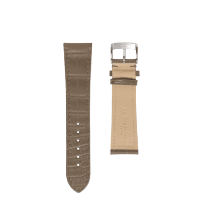 <span class="cat_name">Bracelet Flat</span><br><span class="material_name">Alligator semi mat</span><br><span class="color_name">Taupe</span>