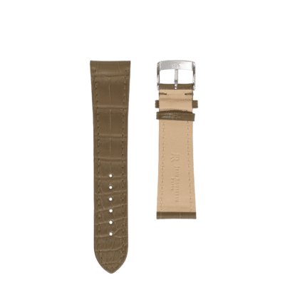 quality watch strap semi matte khaki