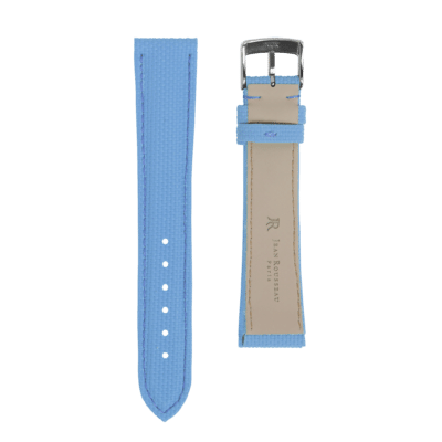 qualité caoutchouc bracelet montre bleu ciel