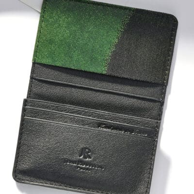 Business Cardholder green Shokaku Kimono