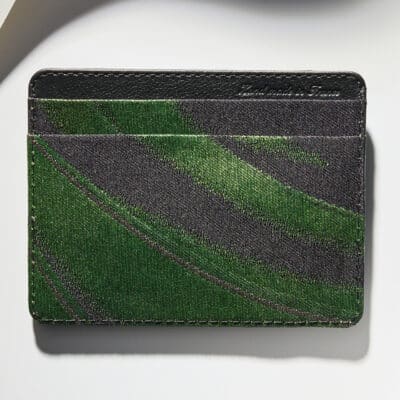 CNI cardholder green Shokaku Kimono