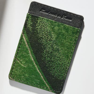 Pass case green Shokaku Kimono