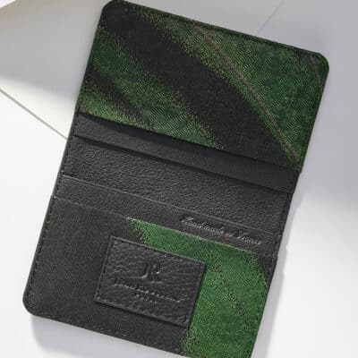 Simple Cardholder green Shokaku Kimono