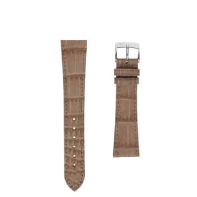 Classic 3.5 Watch strapNubuck AlligatorBrown