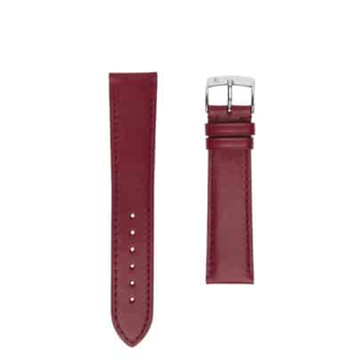 Classic 3.5 Watch strapPlain CalfCarmine