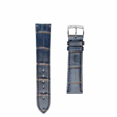 strap blue alligator jean rousseau selection iconic