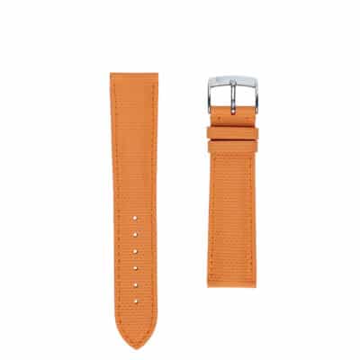 strap orange rubber jean rousseau selection iconic